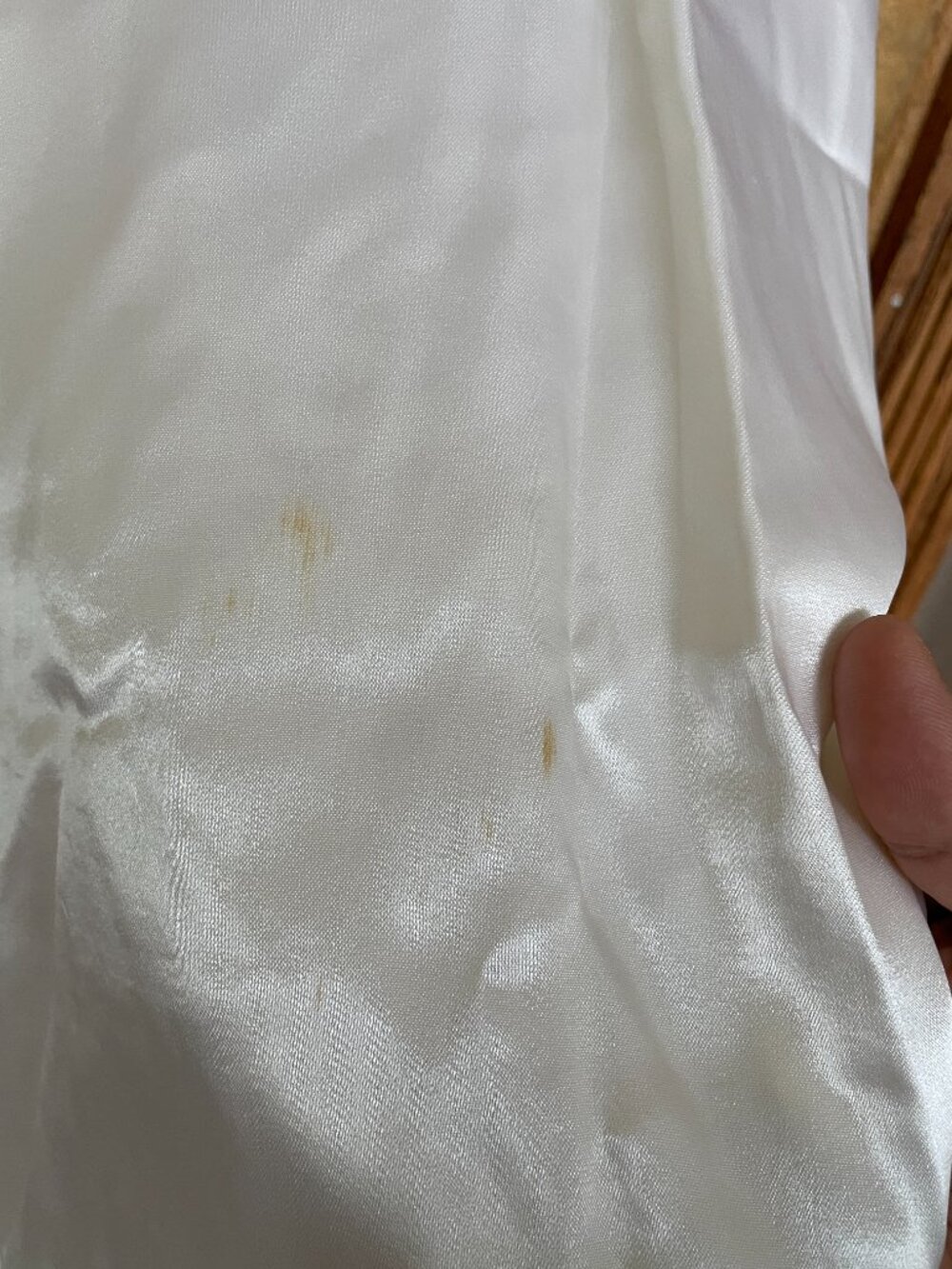 VTG 100% Pure Silk Ivory Christening Baptism Religious Orthodox Gown - Picture 7 of 16
